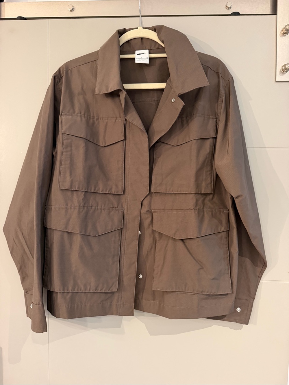 Utility Pocket Jacket in Brown from Nike